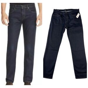 NWT J Brand Men’s Tyler Slim Fit Jean in Stretch Denim dark navy blue Wilson